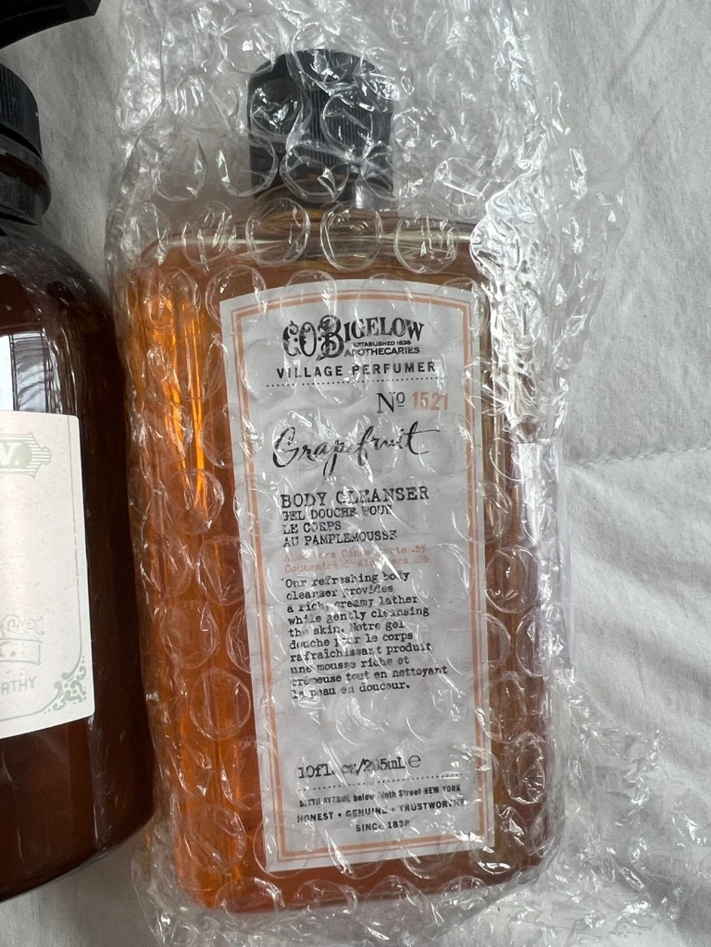 NEW! C.O. Bigelow Bergamot Body Wash & Hand Wash Set